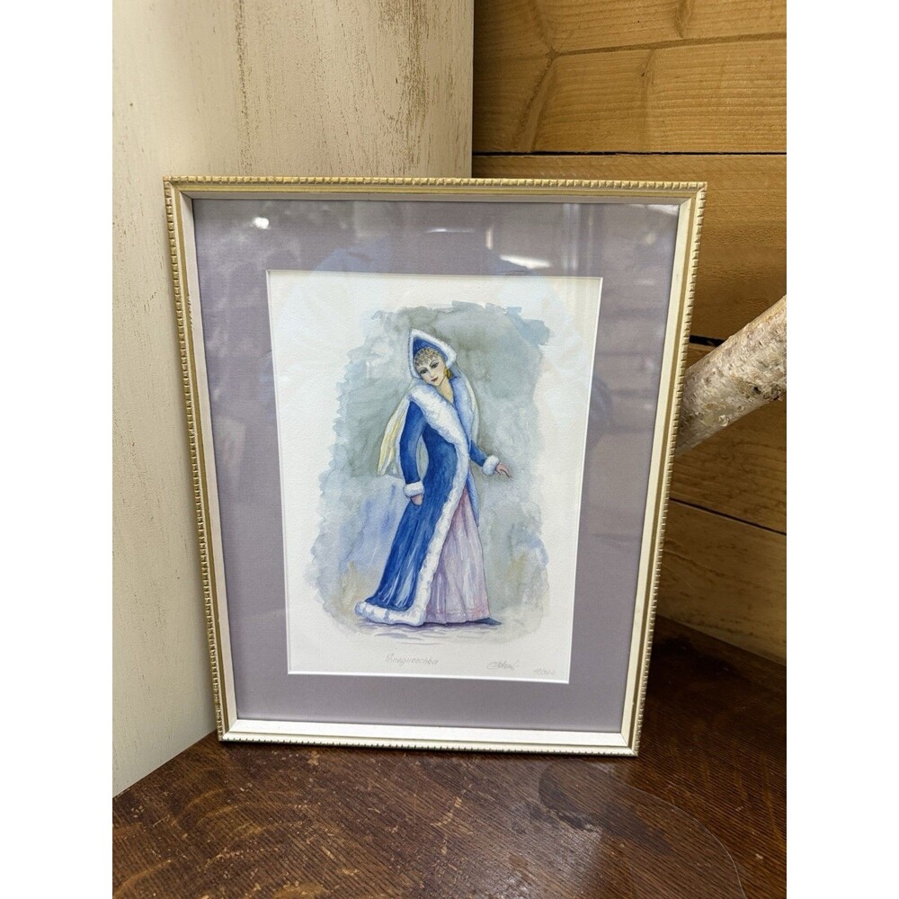 Tamara A. Woodard “Snegurochka” Limited Edition Giclée Print 10/300